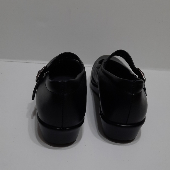 SAS Black Mary Jane Flats - Picture 3 of 11